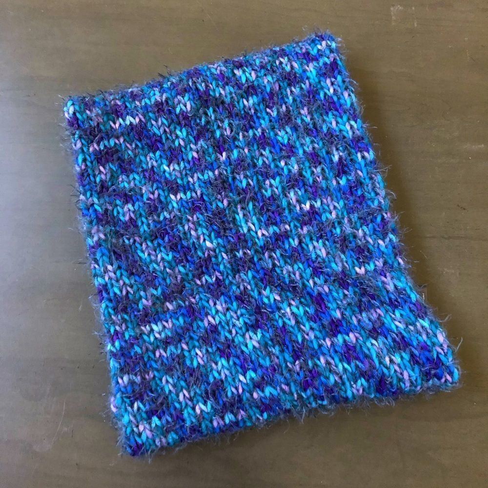 MixIt Thick Cozy Crochet Knit Multicolor Infinity Scarf